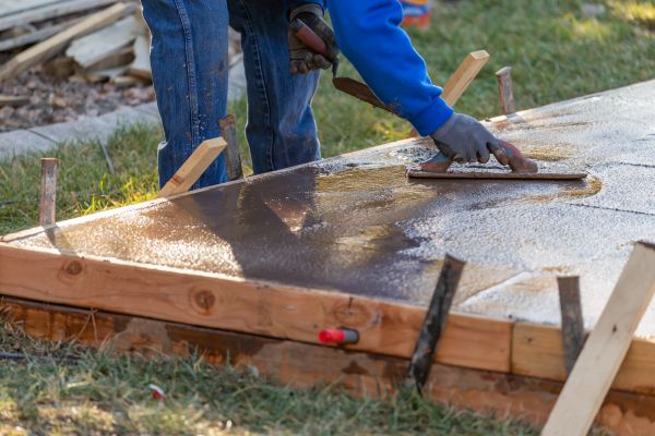Cost of Patio Slab Construction in Greeley